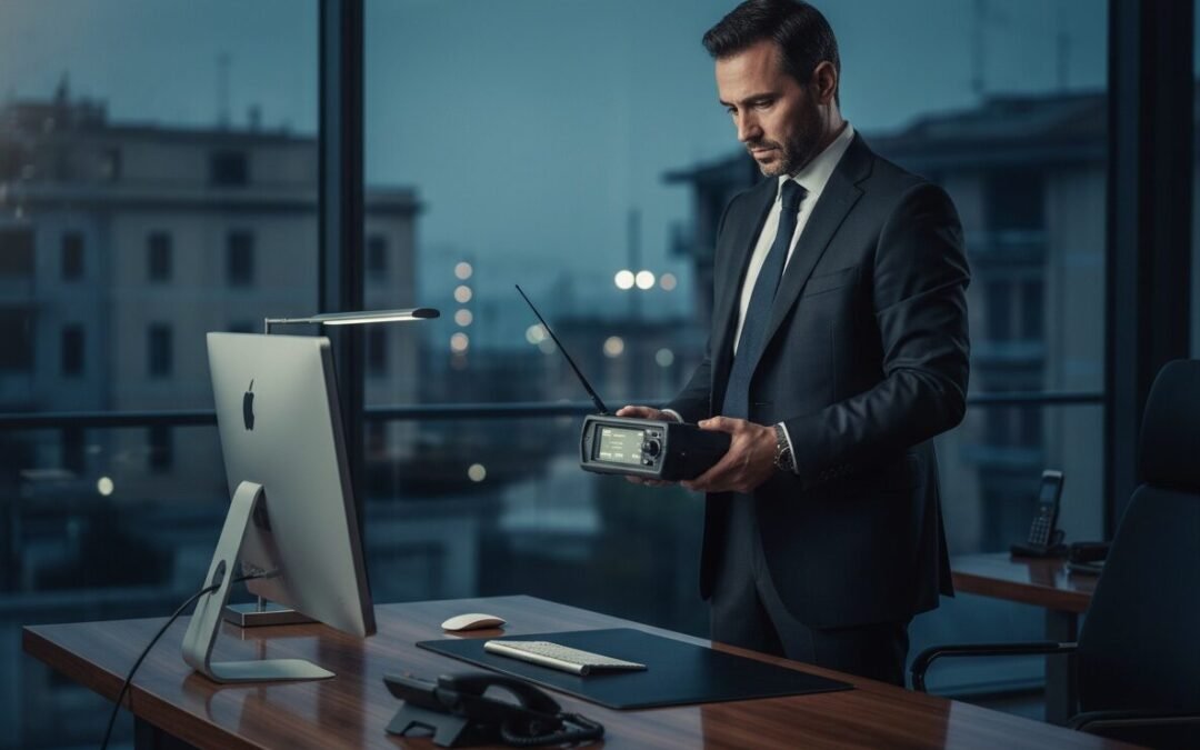 Come organizzare una bonifica ambientale da microspie a Termoli in sicurezza